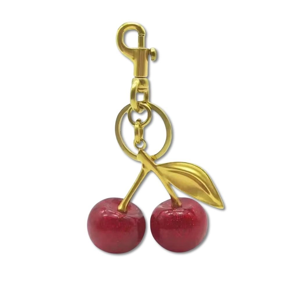Bag Charm - Red Cherry