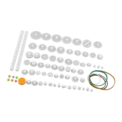Plastic Gears Gear Pulley Set - Erector Sets 75 kinds Gear kit