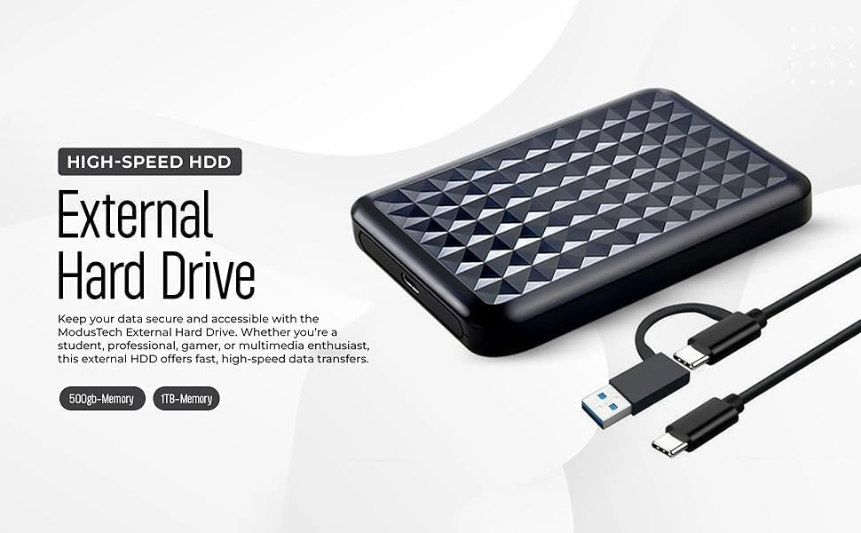 External Hard Drive 320GB HDD