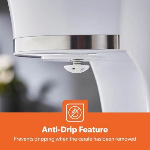 Filter Coffee Machine - 1.5L + Toaster - 4-Slice 6 Browning Levels