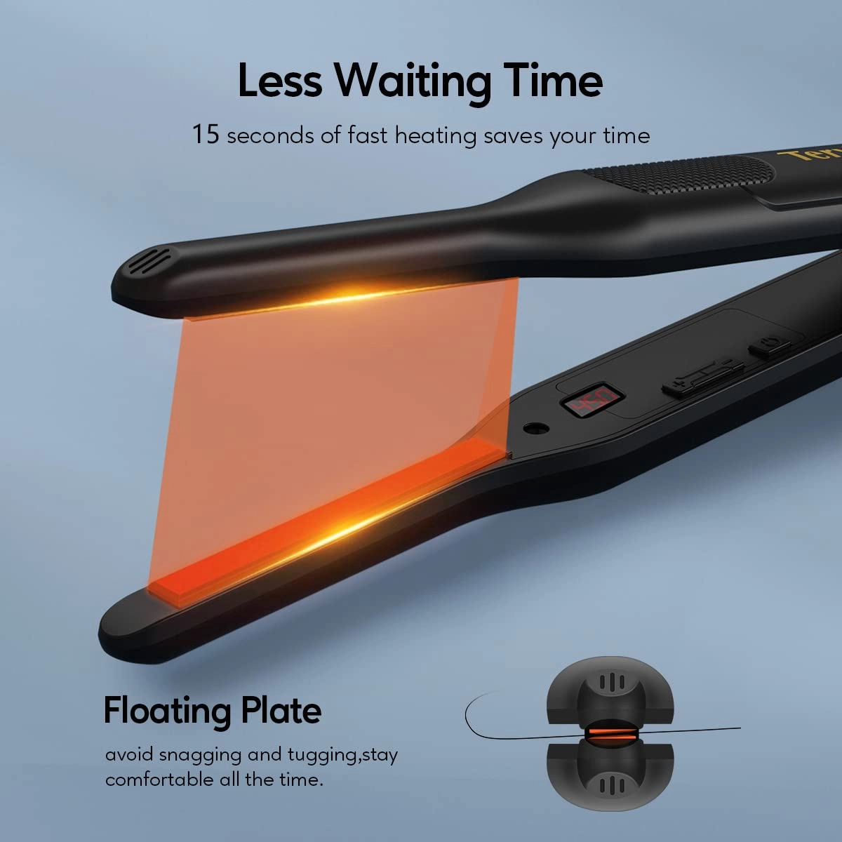 Pencil Flat Iron - 3/10 Inch