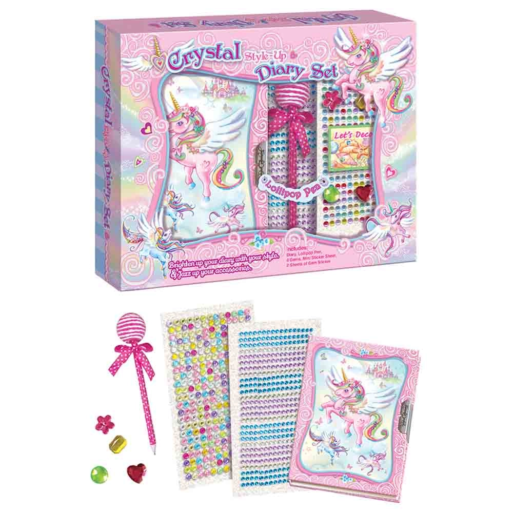 Style Up Diary Set - Lock Suitable for 6 years & above