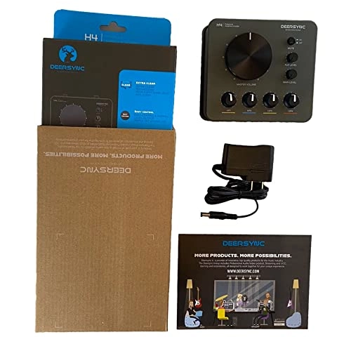 H4 - 4-Channel Professional Studio Headphone Amplifier