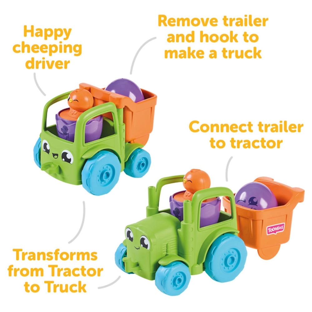2-in-1 Transforming Tractor