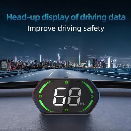 GPS Speedometer HUD - 2025 New MPH/KMH