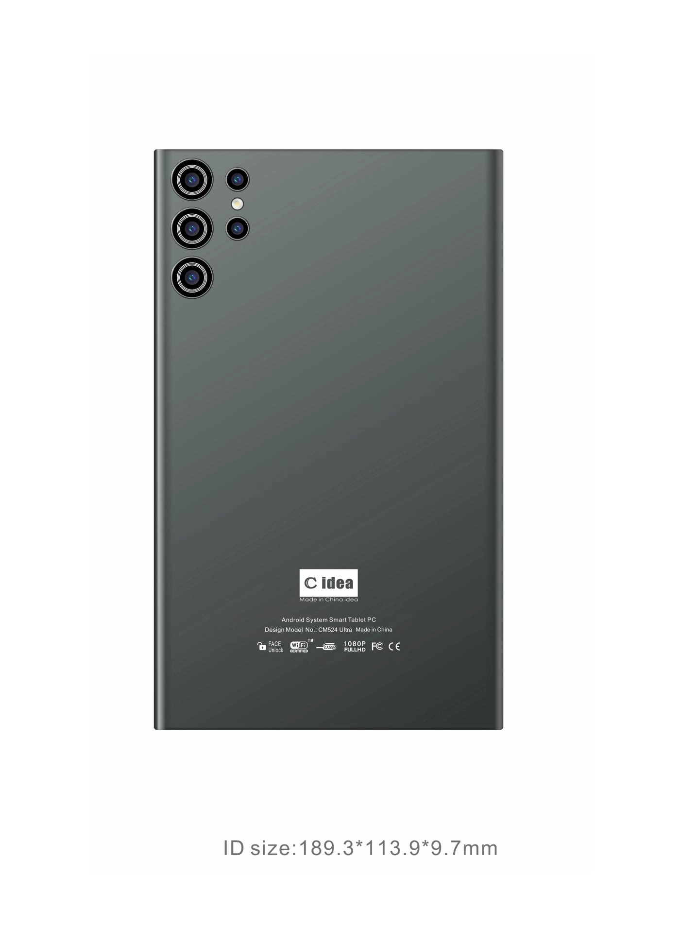 Smart Tablet PC - 8 GB 7 in 256 GB