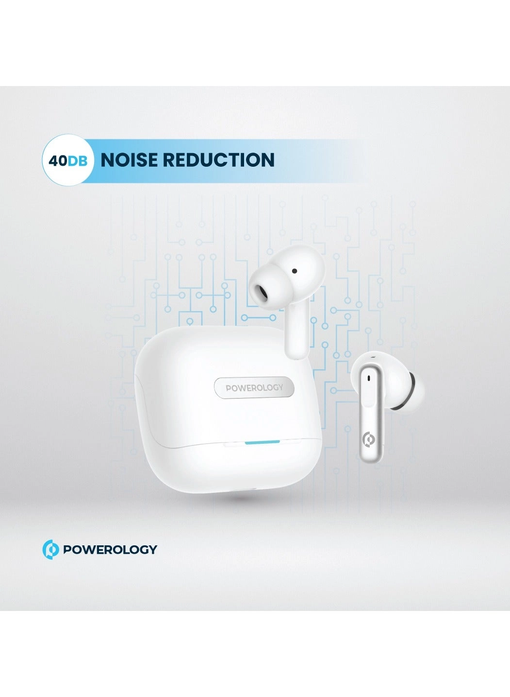 Hybrid ANC+ENC 6Mic Earphone Wireless Earphone