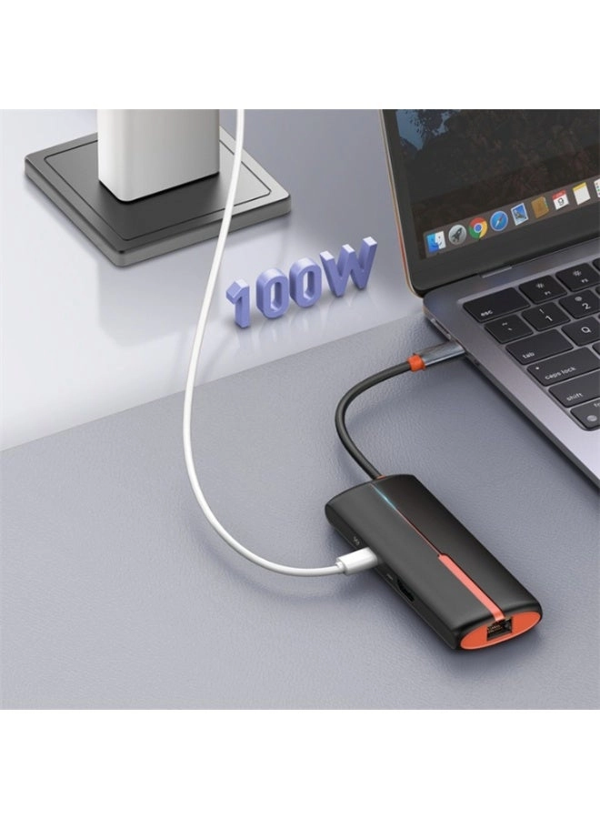 USB-C Docking Station - 100W PD 4K HDMI Gigabit Ethernet