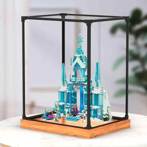 Display Box for LEGO 43244 Ice Castle for Che-wbacca Acrylic Dustproof Transparent Custom Display Case - LEGO
