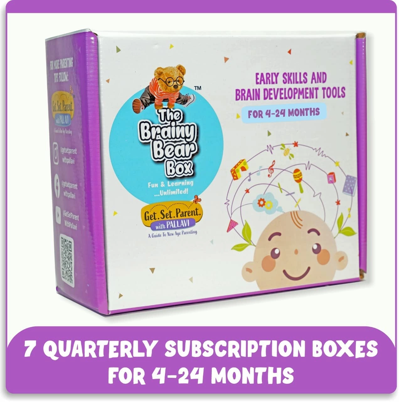 Subscription Boxes - 4-24 Months 7 pieces Pack