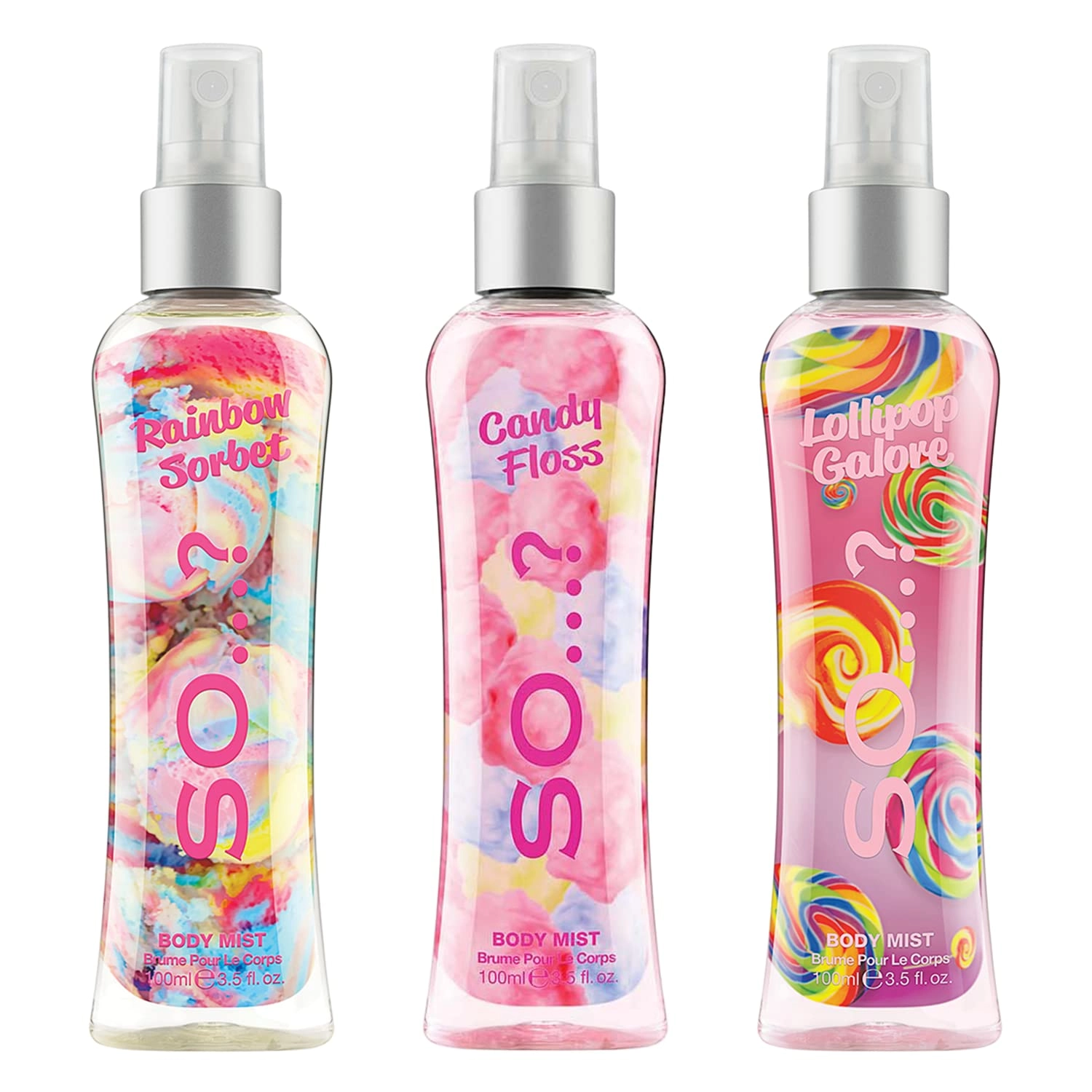 Incos Ltd Lollipop Galore - 100ml + Rainbow Sorbet + Candy Floss