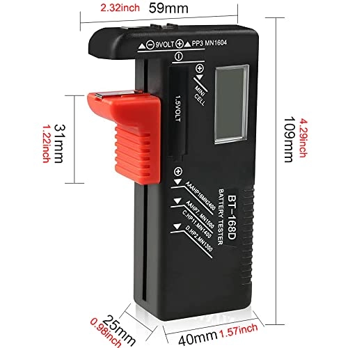 Battery Capacity Indicator - portable digital display