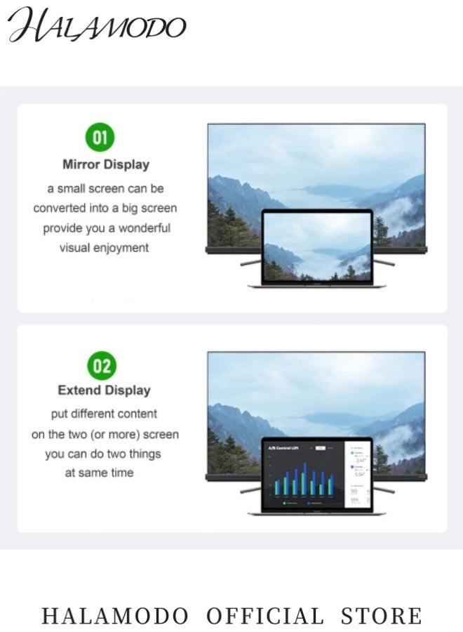 USB C Docking Station - 4K HDMI Micro SD Card Reader