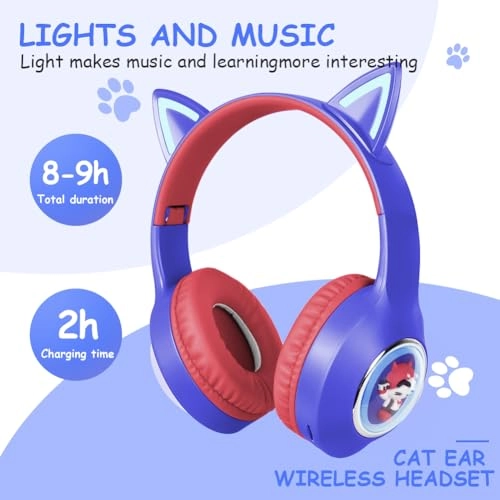 Kids Bluetooth Headphones Wireless Headphone