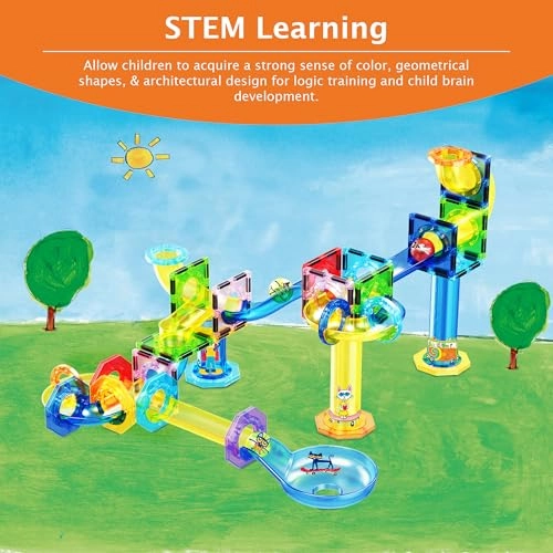 Pete the Cat Marble Maze - Architecture 62pcs