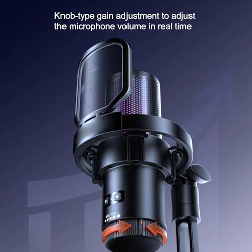 Condenser USB+Wireless Microphone