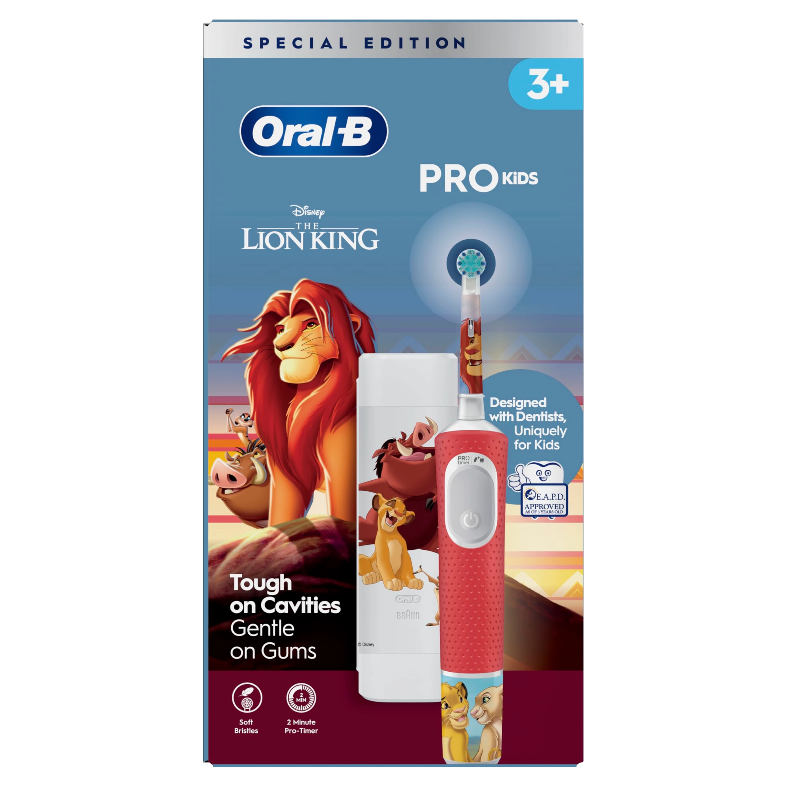 Pro Kids - 1 Handle 1 Toothbrush Head Ages 3+