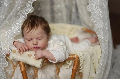 LOULOU Reborn Baby Doll - 20 Inch Vinyl Girl Ages 3+