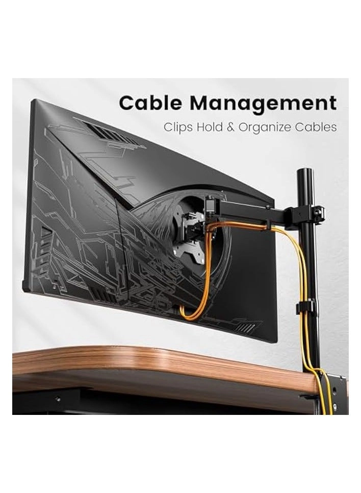 Single Monitor Table Stand - 13” to 32” VESA 75 x 75 -100 x 100