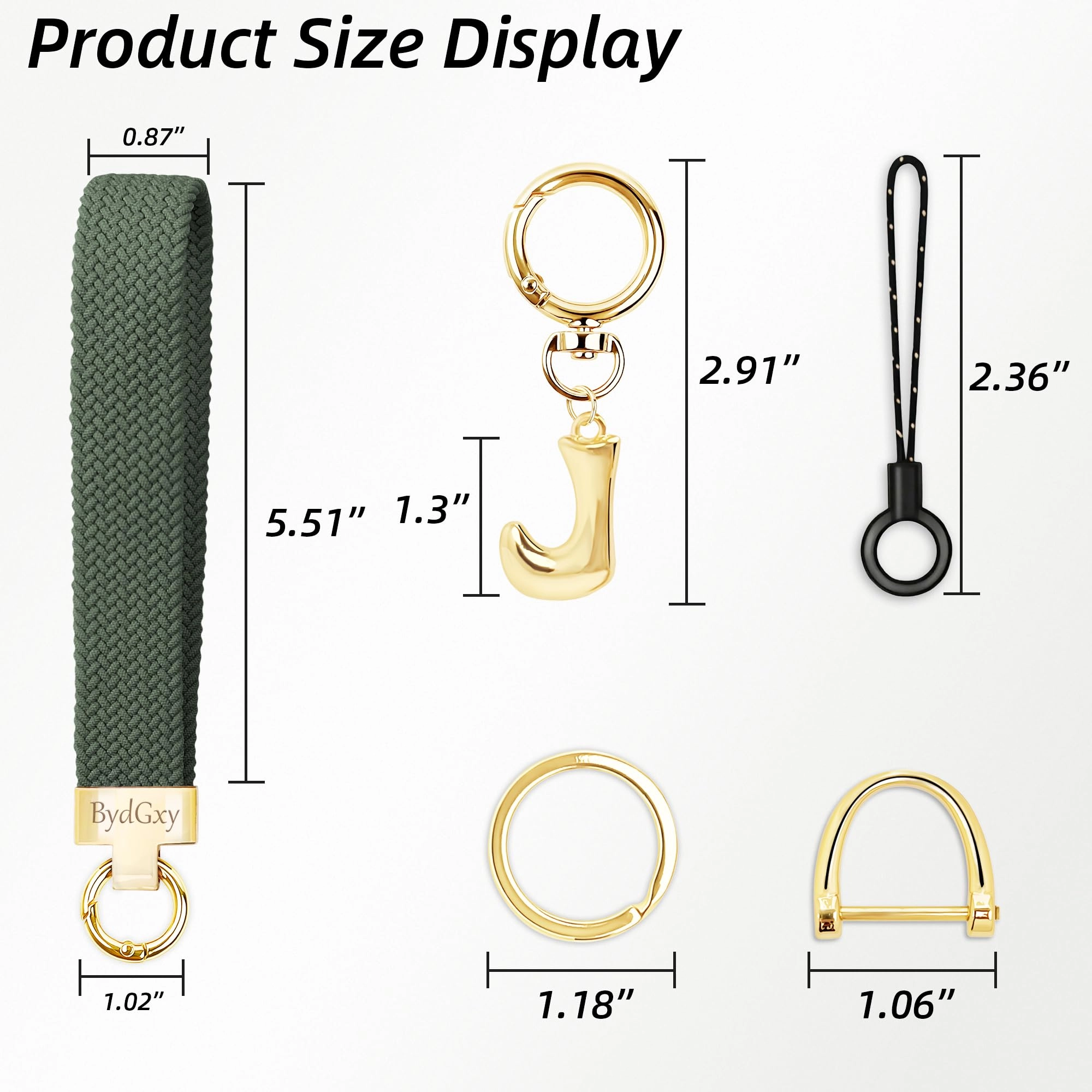 Initial Keychain - Letter