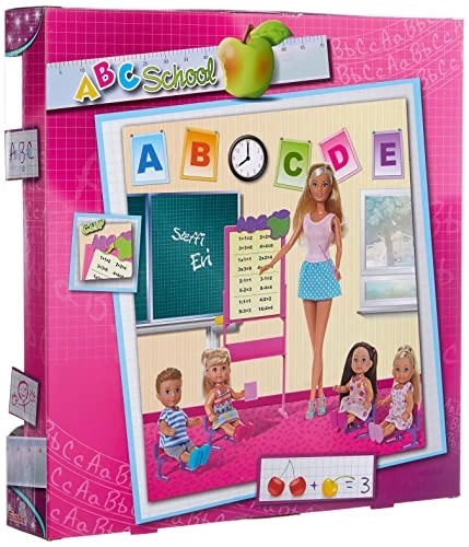 STEFFI LOVE Doll playset - School Teacher 4 small students Ages 3+