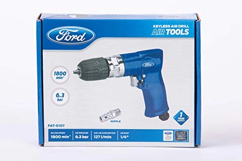 Air Drill Key Chuck - 3/8 Inch Reversible Pneumatic