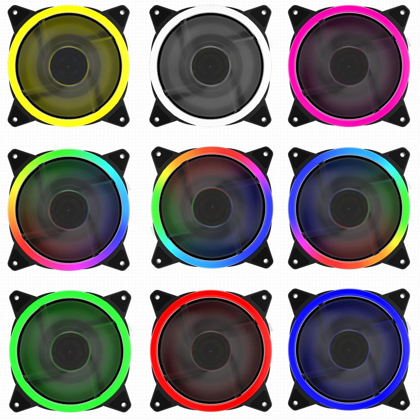 RGB Series Case Fan - 5 Pack 120mm