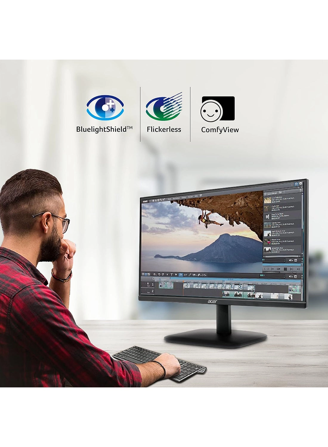 EK220QH3bi - UM.WE0EE.302 21.5 inch 1920 X 1080 pixels