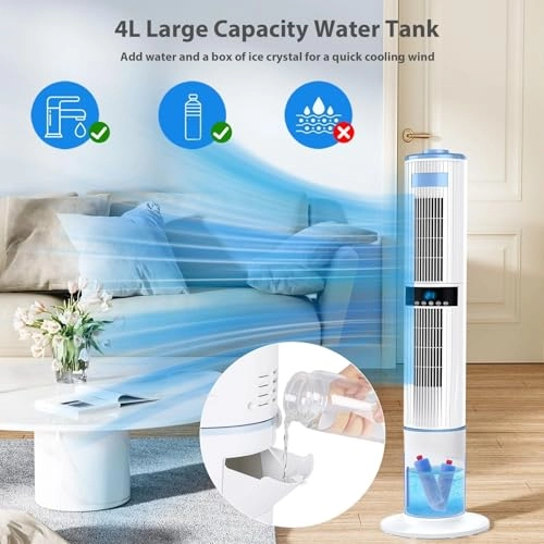 Tower Fan - 480 Microliters Per Minute 4 Liters
