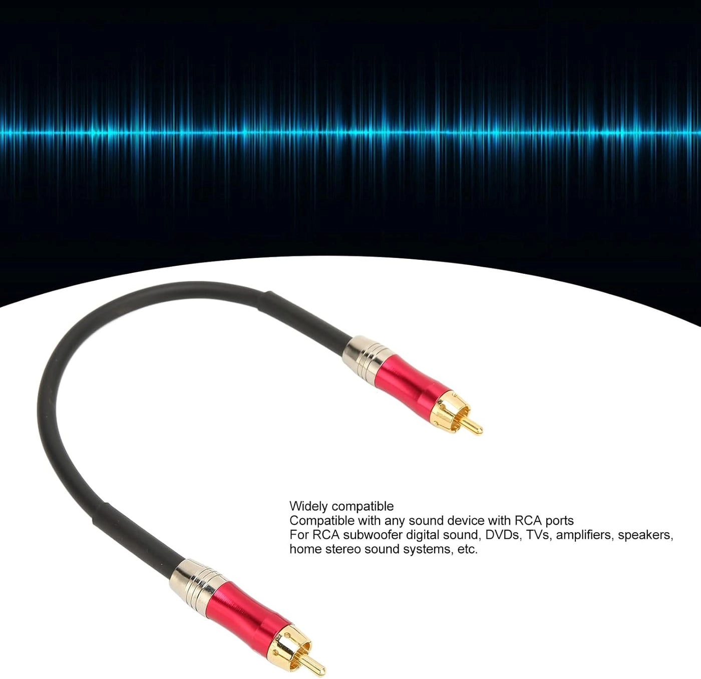 Male to Male Speaker Cable