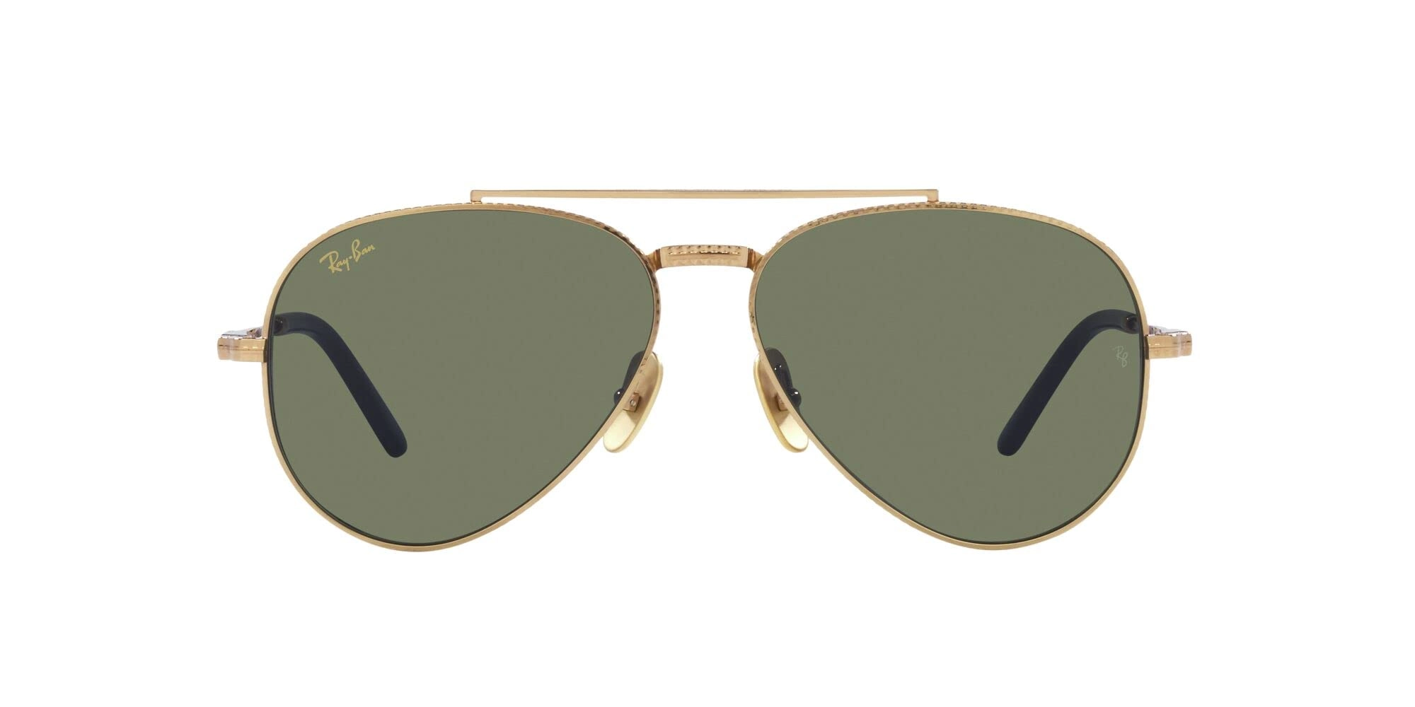 Ray-Ban RB8225 - 58 millimeter Gold/Green