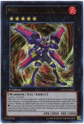 Yu-Gi-Oh! Number C105 Battlin' Boxer Comet Cestus - LTGY-EN052 - 1st Edition