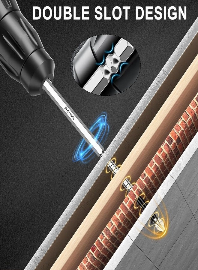 Screwdriver Bit Set - 6Pcs PH2 Alloy Steel