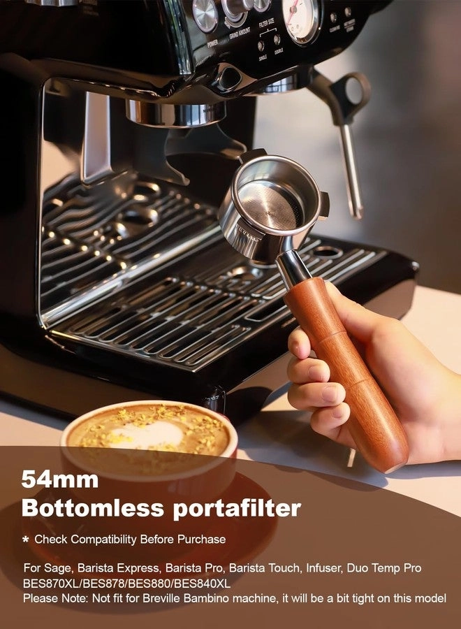 Bottomless Portafilter - 54mm 18g Filter Basket