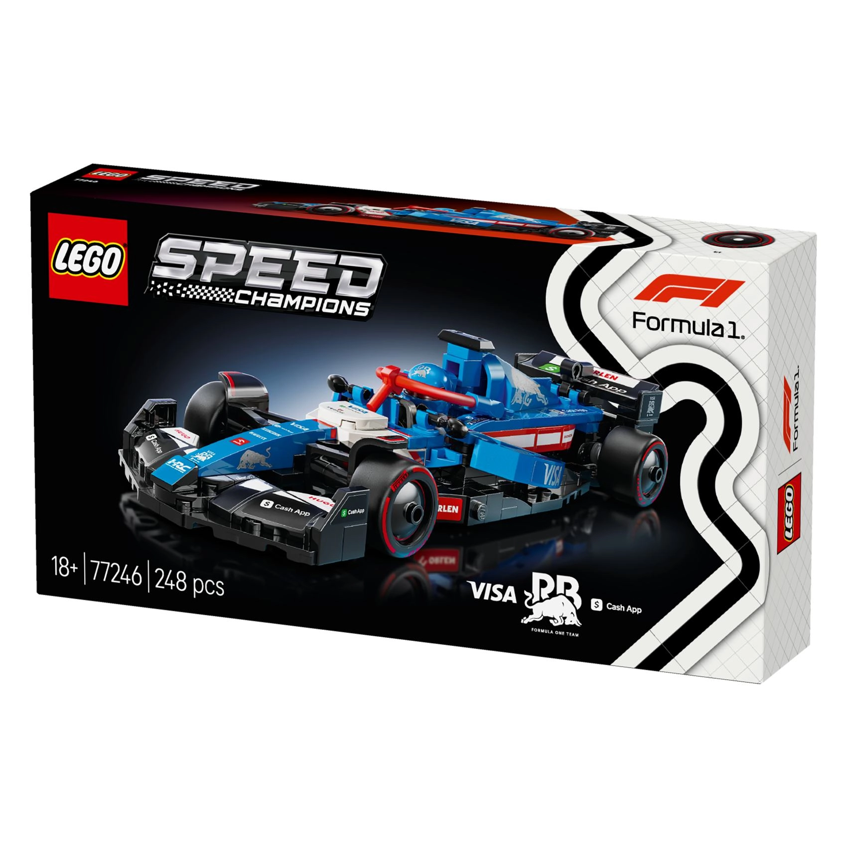 Speed Champions Visa Cash App RB VCARB 01 F1 Race Car (77246)
