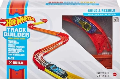 Hot Wheels Premium Curve Pack - 1:64 16 Component Parts