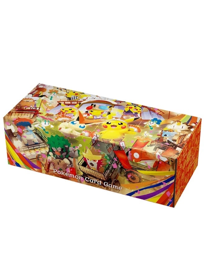 Tohoku Pikachu + Card Box Tohoku R + Deck Sleeves Tohoku R - 64pcs + Deck Case Tohoku R