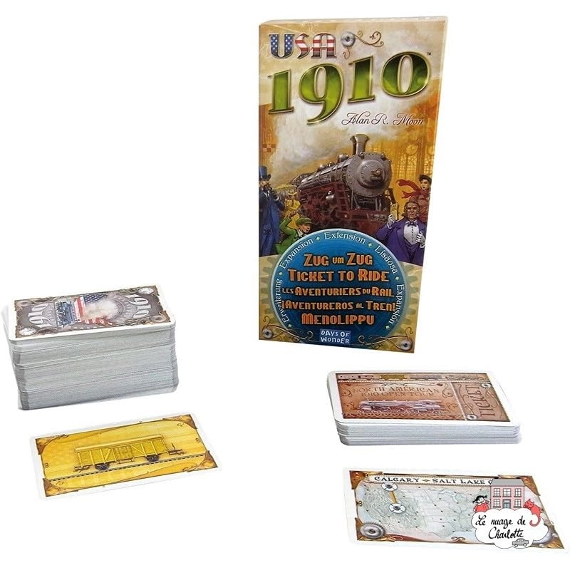 Ticket to Ride: USA 1910 Expansion