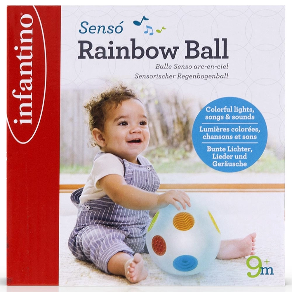 Senso' Rainbow Ball - Suitable from 9 Months & Above