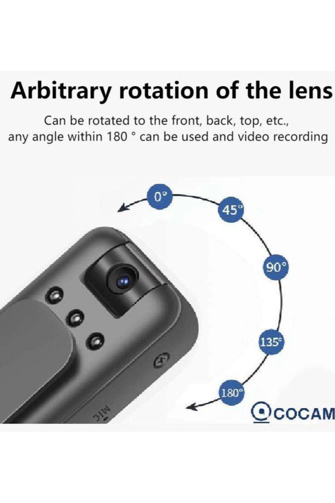 Mini WiFi Body Worn Camera