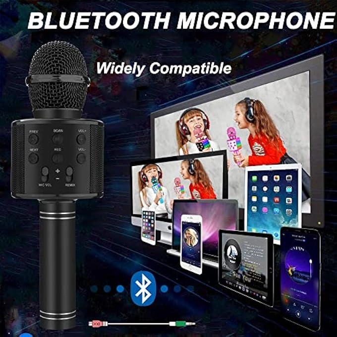 WIRELESS BLUETOOTH MICROPHONE