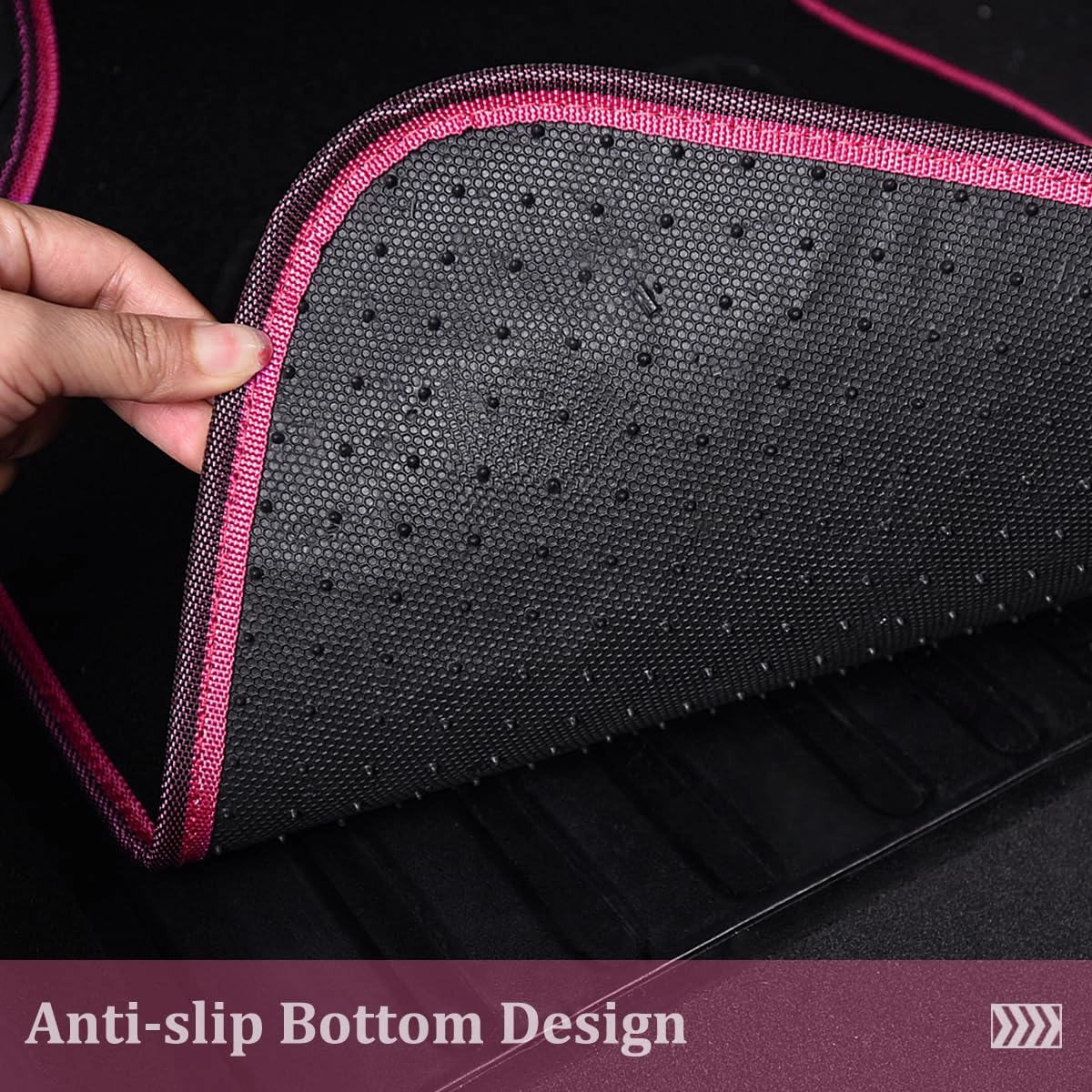 Embroidery Butterfly and Flower Car Floor Mats