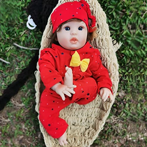 Rebirth Baby Doll - 20 Inch Vinyl Cotton Body Blue Eyes