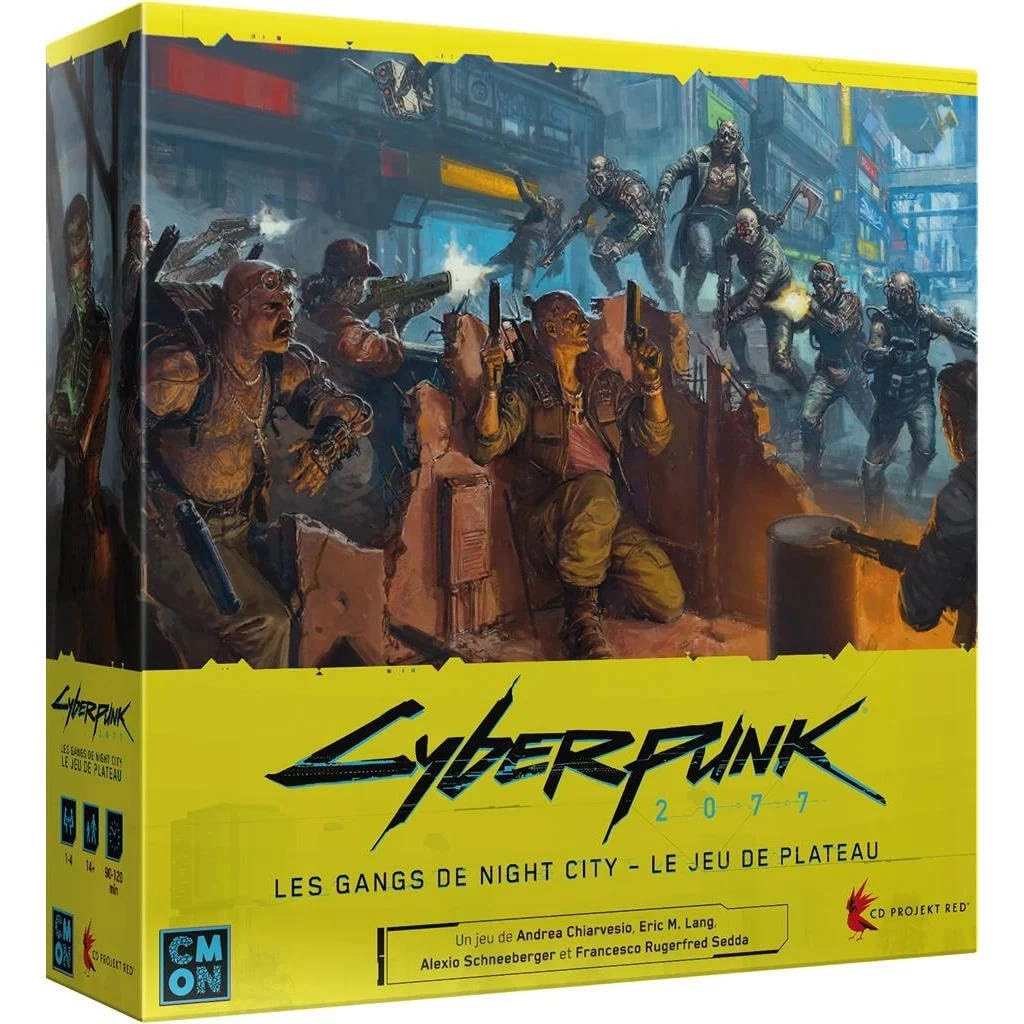 Cyberpunk 2077: Gangs Of Night City - Board Game