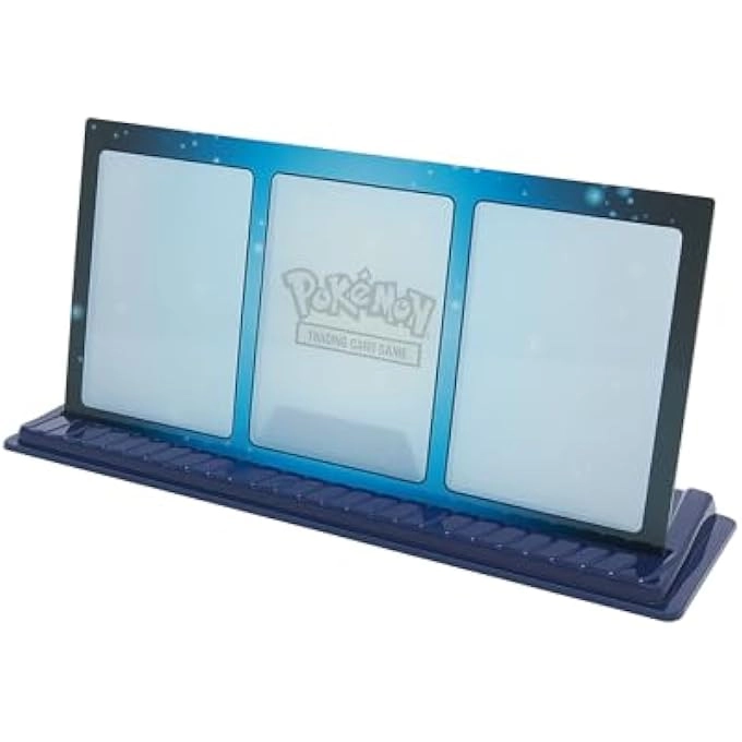 rayihni CARD COLLECTORS DISPLAY FRAMES - Fire Water Grass + TITANCARDS TOPLOADER - 1X