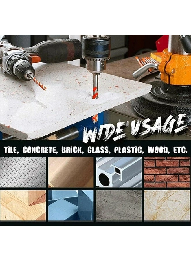 Carbide Drill Bit Set - 10pcs 6mm