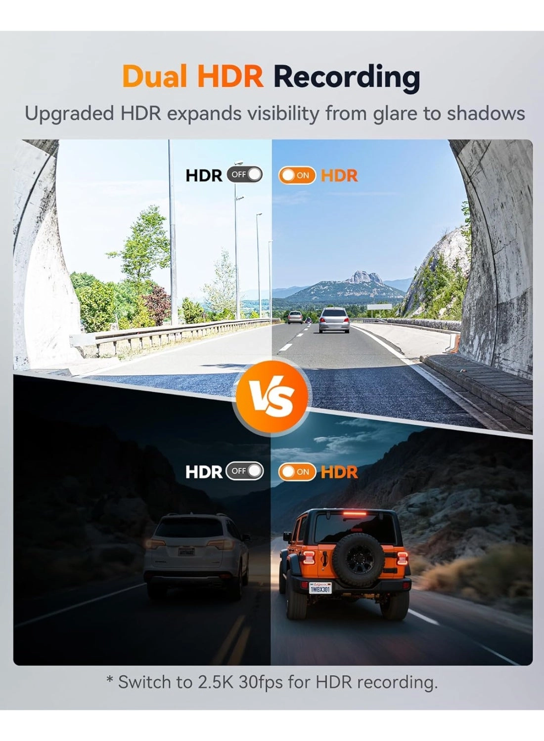 X3 - 2.5K 60FPS 1440p