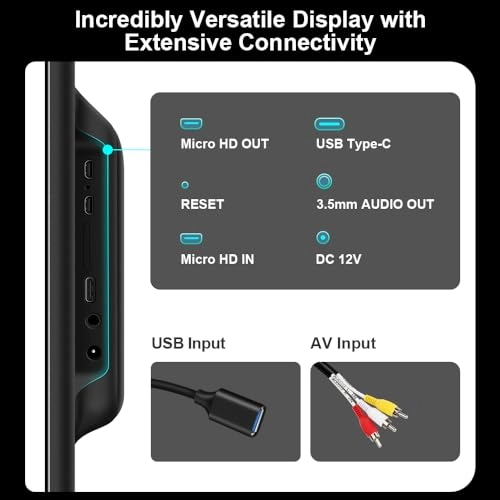 Car TV Headrest Monitor - 14 Inch