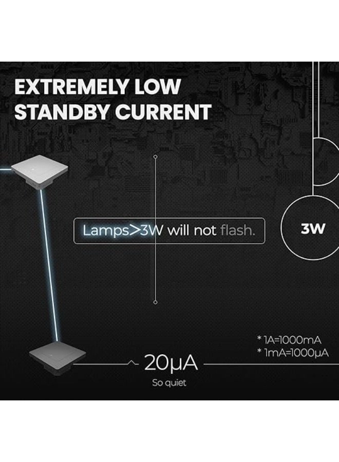 Smart WiFi Switch - 3 GANG Requires Neutral 100-240V AC