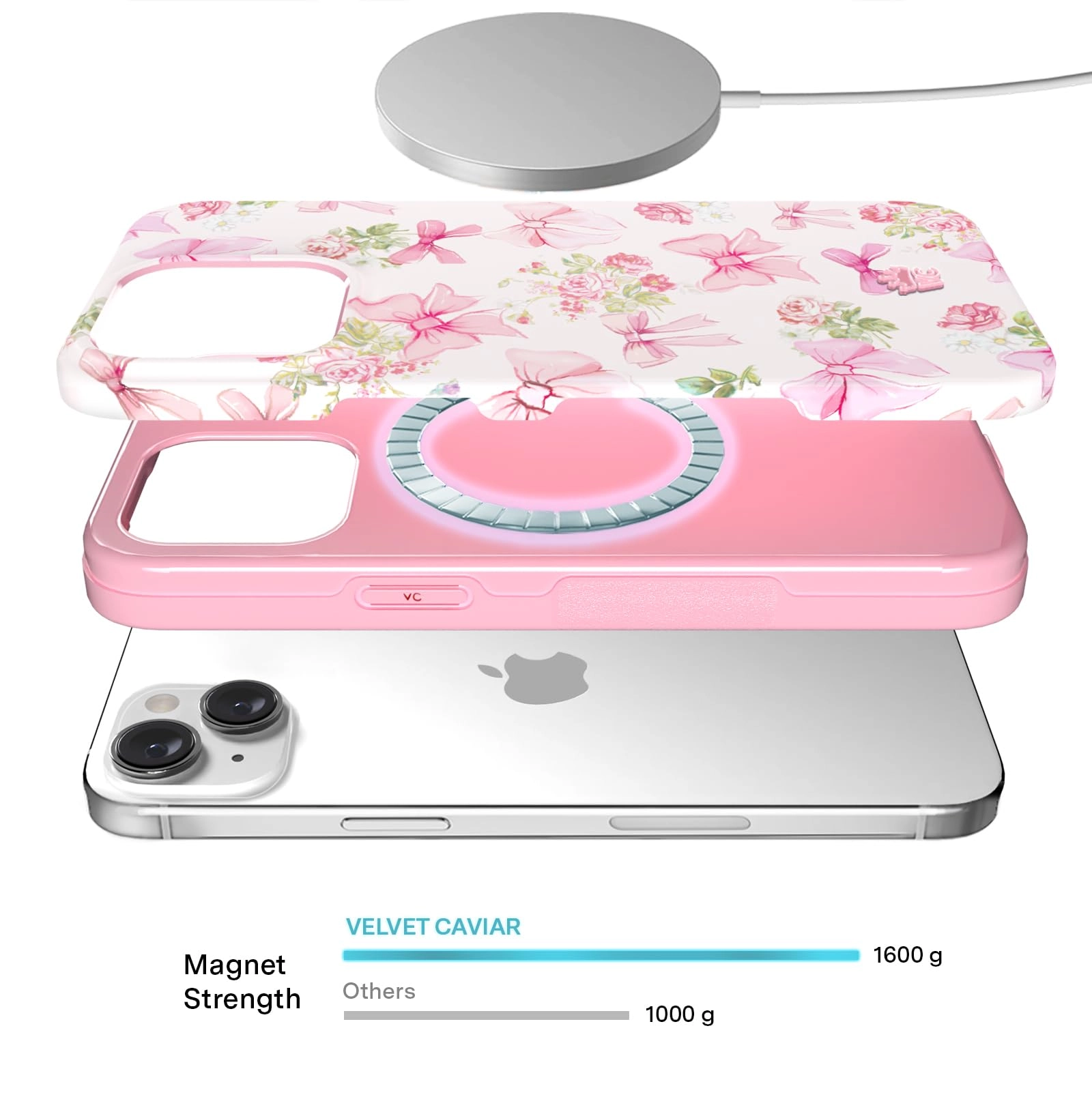 iPhone 15 Plus Case - Thermoplastic Polyurethane Basic Case with MagSafe for iPhone 15 Plus